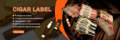 calidad Impresión de etiquetas de cigarros fábrica