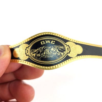 Etiquetas de anillos de cigarrillos de papel de oro grabado etiquetas de cigarrillos personalizadas