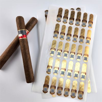 comprar Etiquetas de cigarrillos en relieve de bebidas Impresoras resistentes al agua pegatinas de papel de oro personalizadas online manufacture