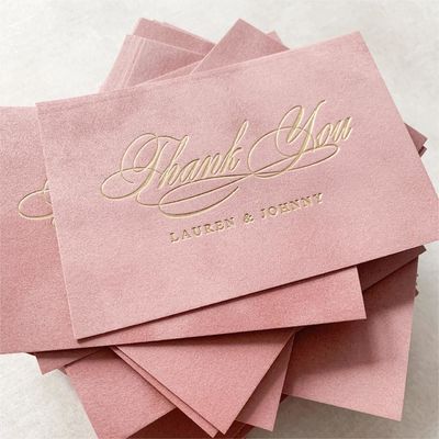 calidad Impresión de etiquetas de velas impermeables Tarjetas de terciopelo cuadrada para invitaciones navideñas fábrica