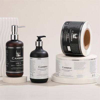comprar Papel sintético adhesivo etiqueta pegatina Diaria Química ducha champú cuidado pegatinas de etiqueta online manufacture