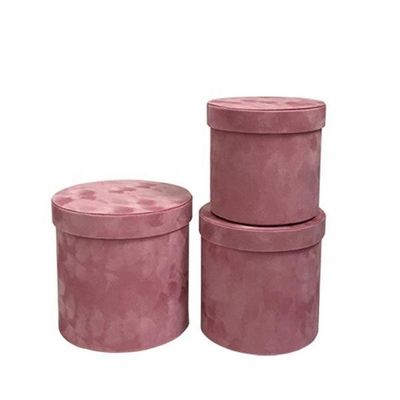 Otros objetos artesanales de regalo Caja redonda para el embalaje de flores Casamiento de San Valentín Decoración DIY Joyería Embalaje de regalos Cajas de cartón
