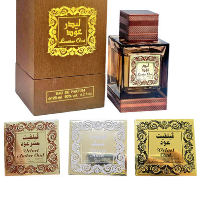 Etiqueta personalizada personalizada Matte pegatina metálica velas perfumadas etiqueta