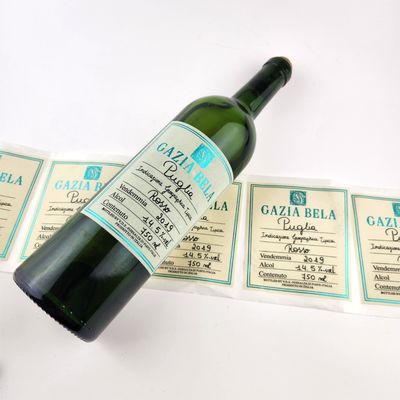 comprar Etiqueta adhesiva impermeable de alta calidad para vino, etiqueta privada para vino online manufacture