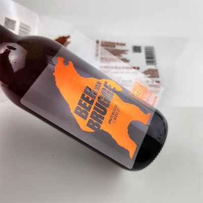 comprar Etiquetas de vinos de lujo pegatinas impermeables autoadhesivo vinilo duradero sello de oro para el embalaje de las bodegas online manufacture