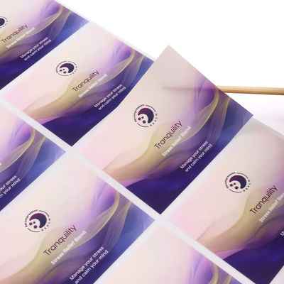 comprar Adhesivos de logotipo impermeables personalizados para velas de perfumes Caja de pastel de embalaje Etiquetas de sello de estampado caliente online manufacture
