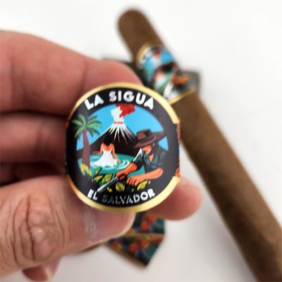 Buen precio Papel de arte Impresión de cigarrillos extraíbles grabado de anillos Impresión de etiquetas en papel en línea