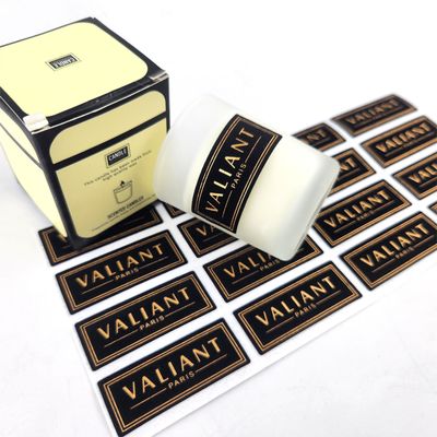 Buen precio Impresión digital sello de oro de bodas velas adhesivas de bodas Decoraciones de velas perfumadas Etiquetas de negocios en línea