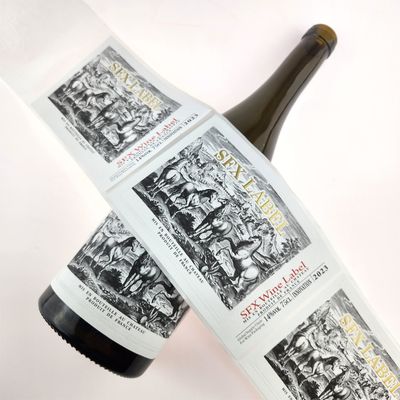 Buen precio Etiquetas de botellas de vino a medida a prueba de agua en línea