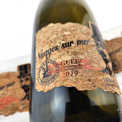 Buen precio Etiquetas de logotipo adhesivas impresas Ecológicas Renovables Roble Adesivas personalizadas para botellas de vino en línea