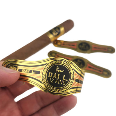 Buen precio Impresión flexográfica repelente del agua Impresión de cigarrillos Impresión de bandas de cigarrillos Impresión de ceremonias de bodas Etiquetas adhesivas para impresión en línea