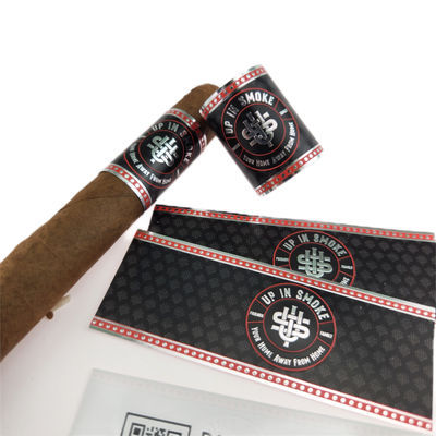 Buen precio Impresión de etiquetas de cigarrillos de lujo Texturas en relieve Adhesivos de vinilo personalizados Autoadhesivo a prueba de agua en línea