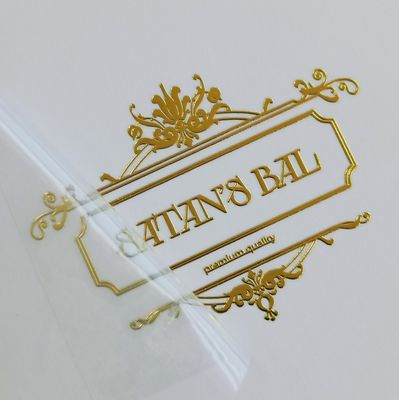 Buen precio Etiquetas de vela en frasco impresas a medida Estampado en caliente de metal UV Etiquetas de vela caseras privadas en línea