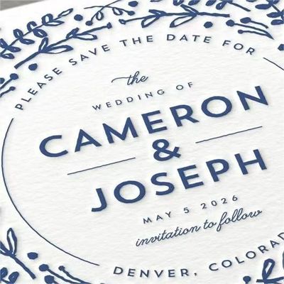 Buen precio Tarjeta de visita de forma personalizada Impresión de tarjetas de agradecimiento de 250 gramos en línea