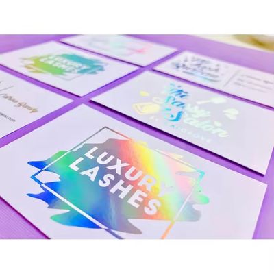 Buen precio Impresión de tarjetas de visita a todo color de lujo con revestimiento suave en línea