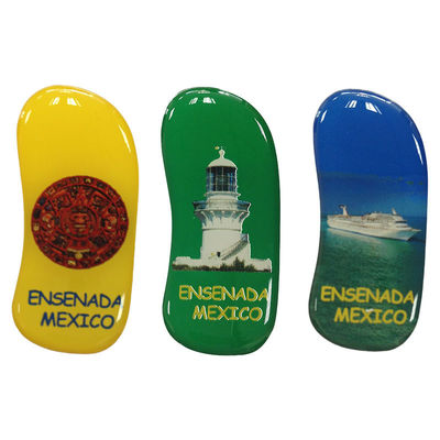 Buen precio CMYK 3D redondo Etiquetas epoxi Logotipo de negocios Etiquetas de vinilo a prueba de agua en línea