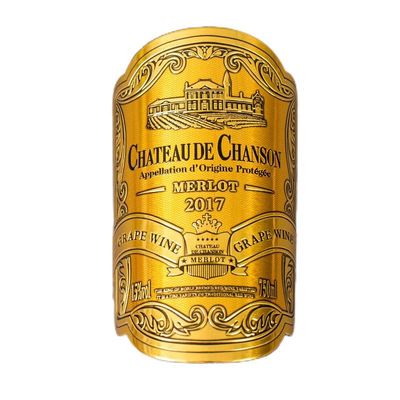 Buen precio Etiquetas metálicas reciclables para papel forma personalizada fiesta de cumpleaños regalo decoración envoltorio etiquetas de botellas de vino en línea
