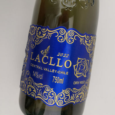Buen precio Bajo MOQ Etiqueta de papel de papel de papel de etiqueta de vino en línea